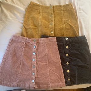 Forever 21 skirts